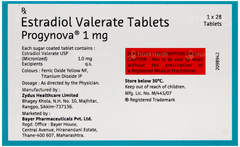 Progynova 1mg Tablet 28