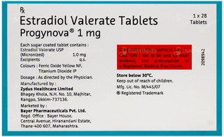 Progynova 1mg Tablet 28
