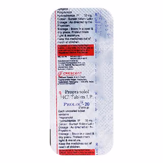Prolol 20 Tablet 10