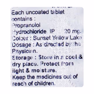 Prolol 20 Tablet 10