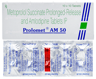 Prolomet Am 50 Tablet 10