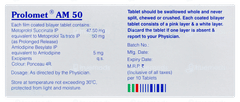 Prolomet Am 50 Tablet 10