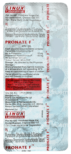 Pronate F Tablet 10 Pronate F Tablet 10