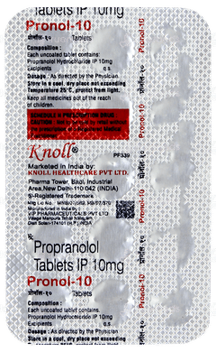 Pronol 10 Tablet 15 Pronol 10 Tablet 15