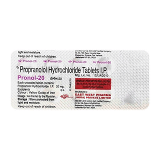 Pronol 20 Mg Tablet 10