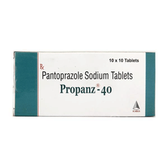 Propanz 40 Mg Tablet 10