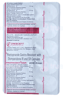 Protocent Dsr 10/40 Mg Tablet 10 Protocent Dsr 10/40 Mg Tablet 10