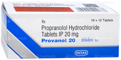 Provanol 20 Tablet 10 Provanol 20 Tablet 10