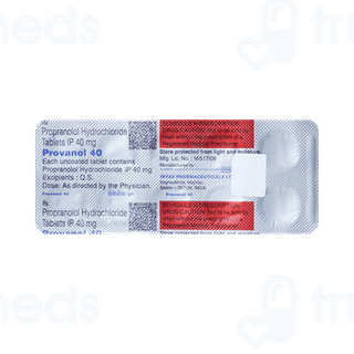 Provanol 40 Tablet 10