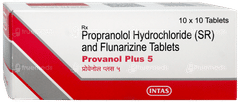 Provanol Plus 5 Tablet 10 Provanol Plus 5 Tablet 10