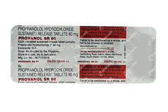 Provanol Sr 80 Tablet 10 Provanol Sr 80 Tablet 10