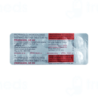 Provanol Sr 80 Tablet 10
