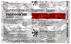 Proxidom 500 Tablet 10 Proxidom 500 Tablet 10