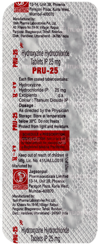 Pru 25 Tablet 10