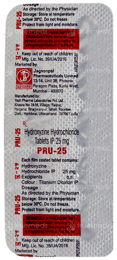 Pru 25 Tablet 10