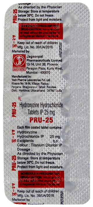 Pru 25 Tablet 10
