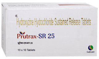 Prutrax Sr 25 Tablet 10