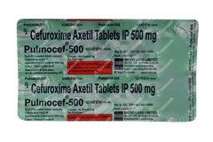 Pulmocef 500 Tablet 10 Pulmocef 500 Tablet 10
