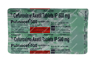 Pulmocef 500 MG Tablet 10