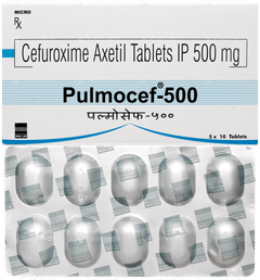 Pulmocef 500 Tablet 10 Pulmocef 500 Tablet 10