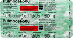 Pulmocef 500 Tablet 10