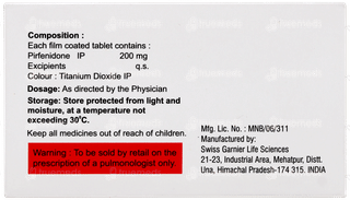 Pulmofib 200 Tablet 10