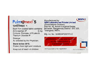 Pulmonext 5 MG Tablet 10