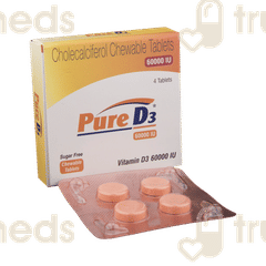 Pure D3 60000iu Sugar Free Chewable Tablet 4