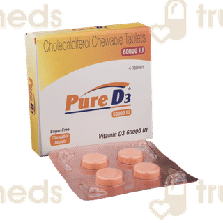 Pure D3 60000iu Sugar Free Chewable Tablet 4