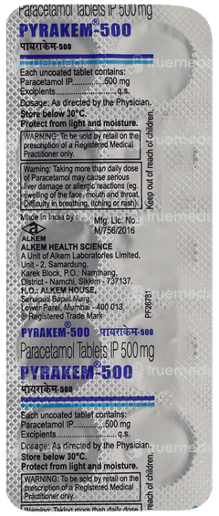 Pyrakem 500 Tablet 10