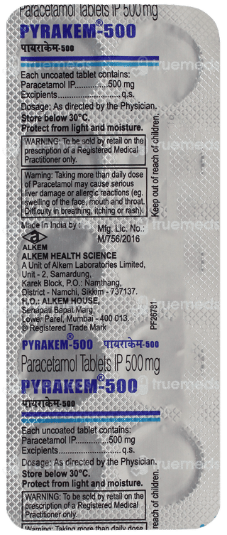 Pyrakem 500 Tablet 10