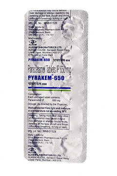 Pyrakem 650 Tablet 10 Pyrakem 650 Tablet 10