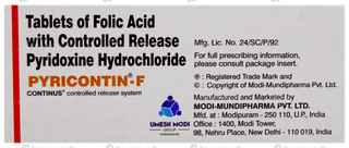 Pyricontin F Tablet 10