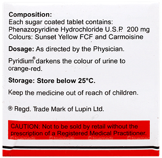 Pyridium 200 Tablet 10
