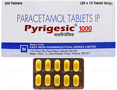 Pyrigesic 1000 Tablet 10