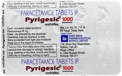 Pyrigesic 1000 Tablet 10