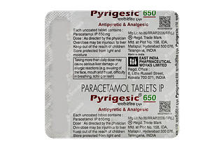 Pyrigesic 650 Tablet 15