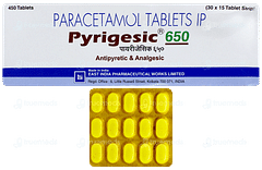 Pyrigesic 650 Tablet 15