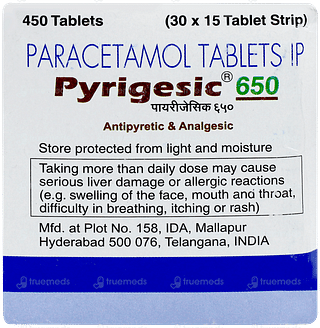 Pyrigesic 650 Tablet 15