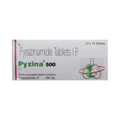 Pyzina 500 MG Tablet 10