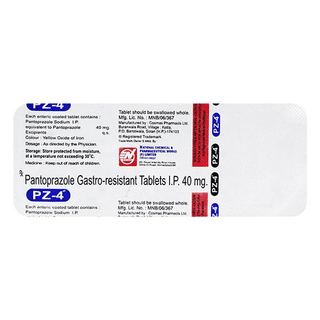 Pz 4 40 Mg Tablet 10