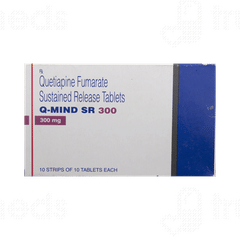 Q Mind Sr 300 MG Tablet 10