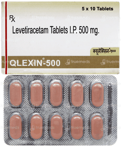 Qlexin 500mg Tablet 10