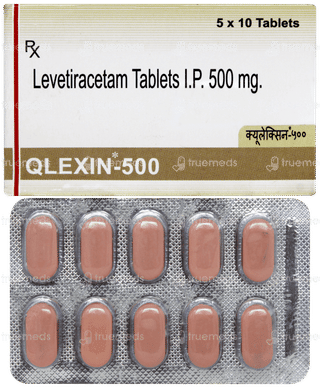 Qlexin 500mg Tablet 10