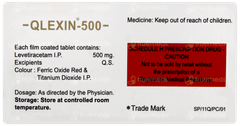 Qlexin 500mg Tablet 10