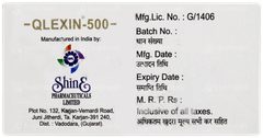 Qlexin 500mg Tablet 10