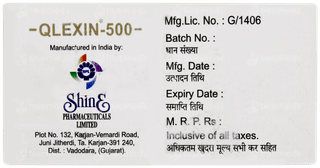 Qlexin 500mg Tablet 10