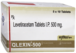 Qlexin 500mg Tablet 10