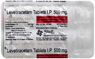 Qlexin 500mg Tablet 10