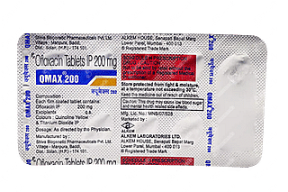 Qmax 200 MG Tablet 10